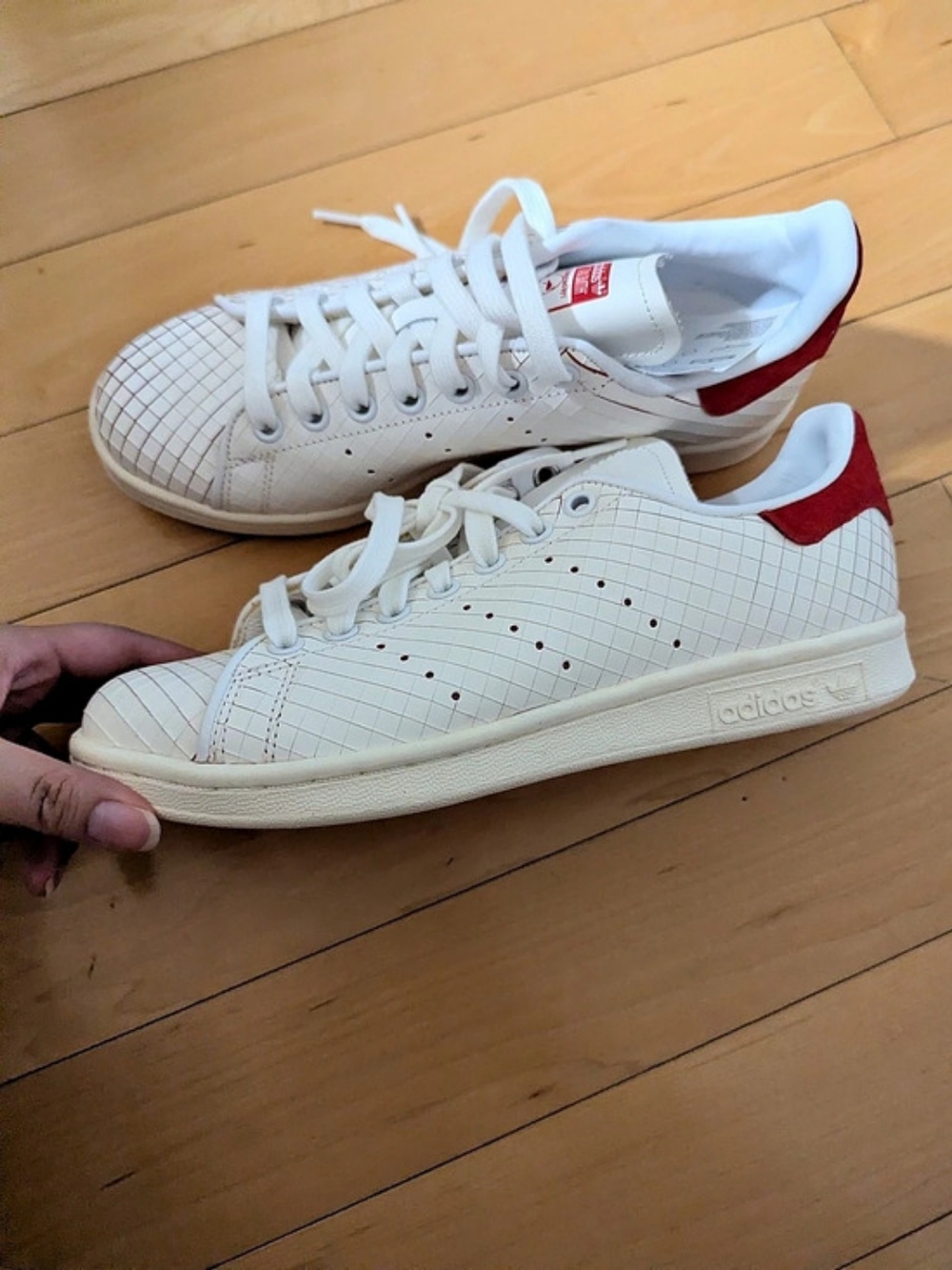 adidas Stan Smith Sneakers Sliced Red US W6.5 BNWT